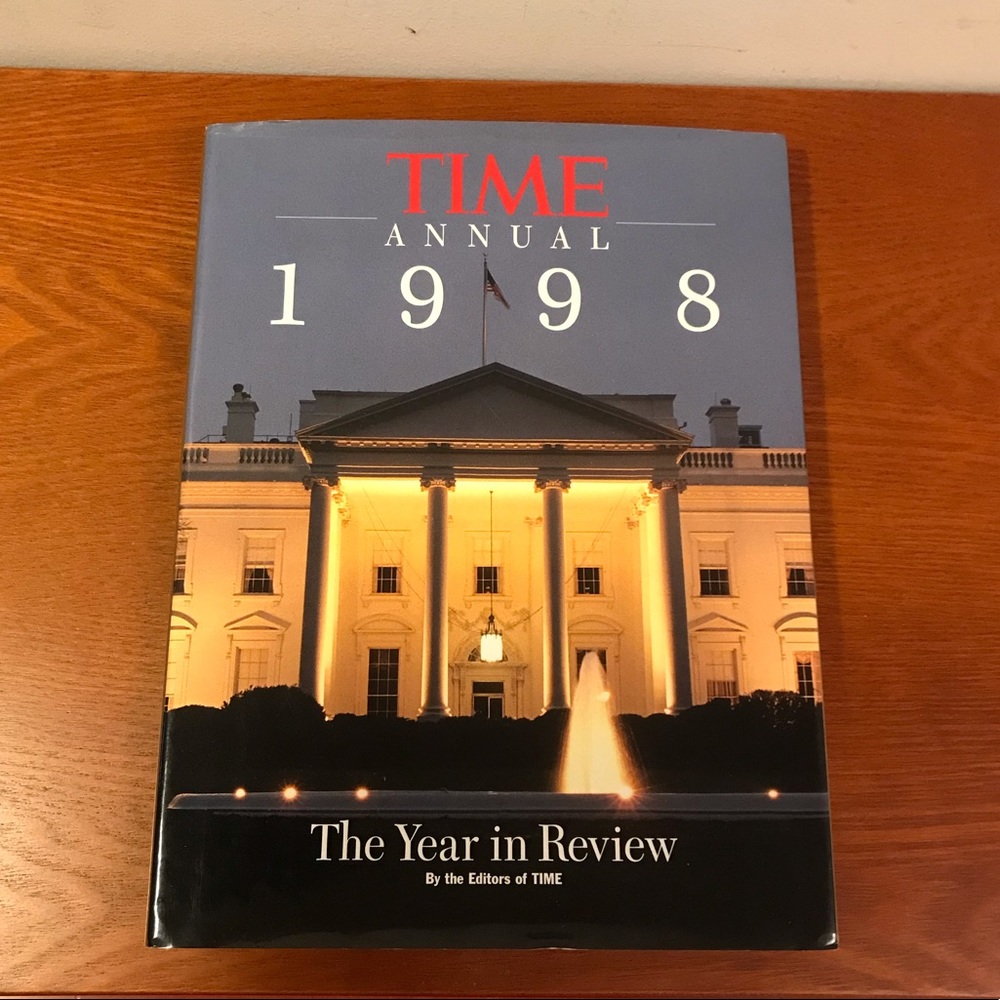 Time 1998 Year in Review Hardcover Book